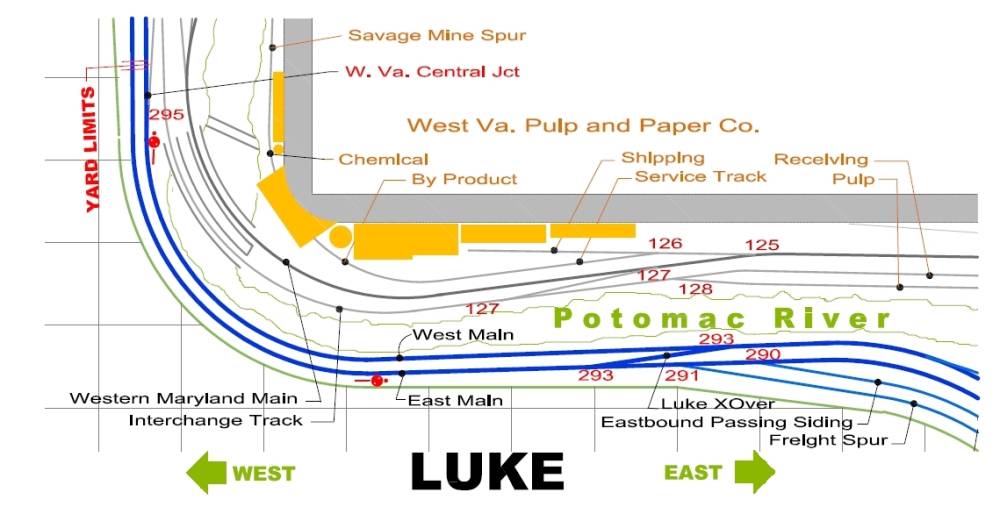 Luke Station Map